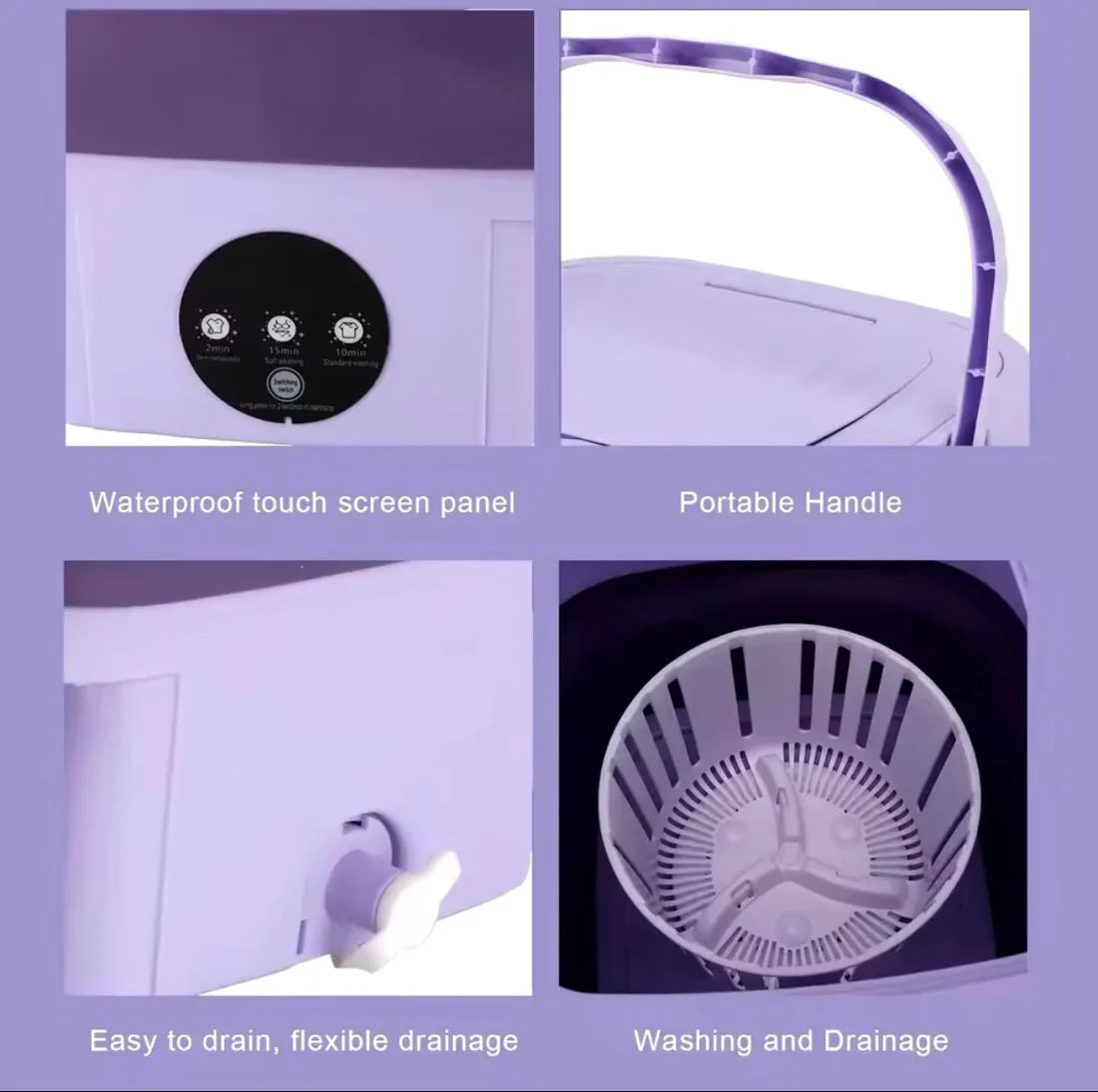 Portable Washing Machine – غسالة محمولة